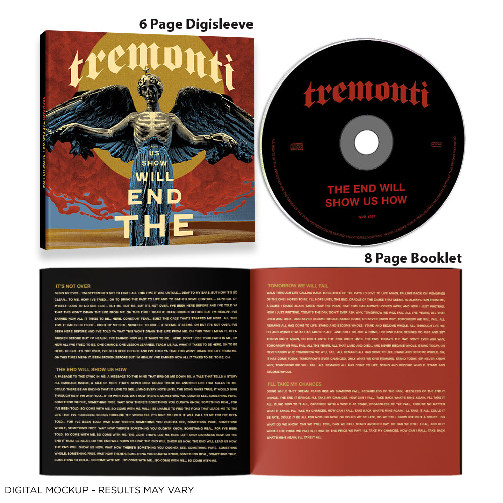 CD - THE END WILL SHOW US HOW + SIGNED 5X5 COVER ART (PREORDER)